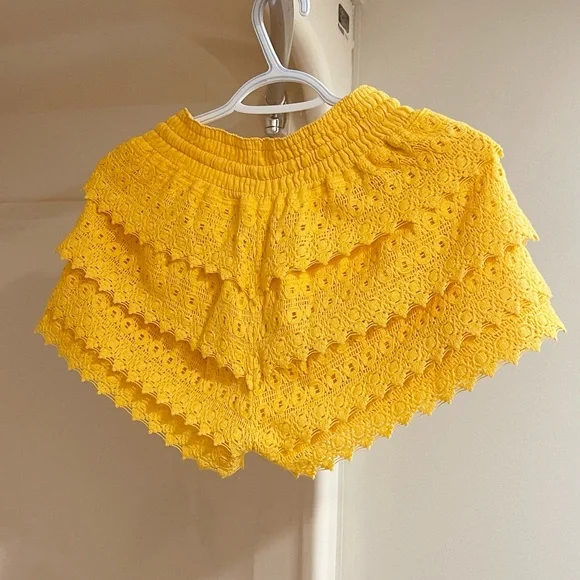 Sunshine ☀️ Boho Crochet Skort | Summer Festival Beach - Handmade - Picture 8 of 9